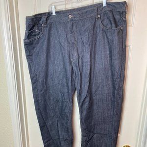 Levis 559 Mens Jeans Gray Charcoal 48x32 actual 46x29.5 Relax Straight Designer